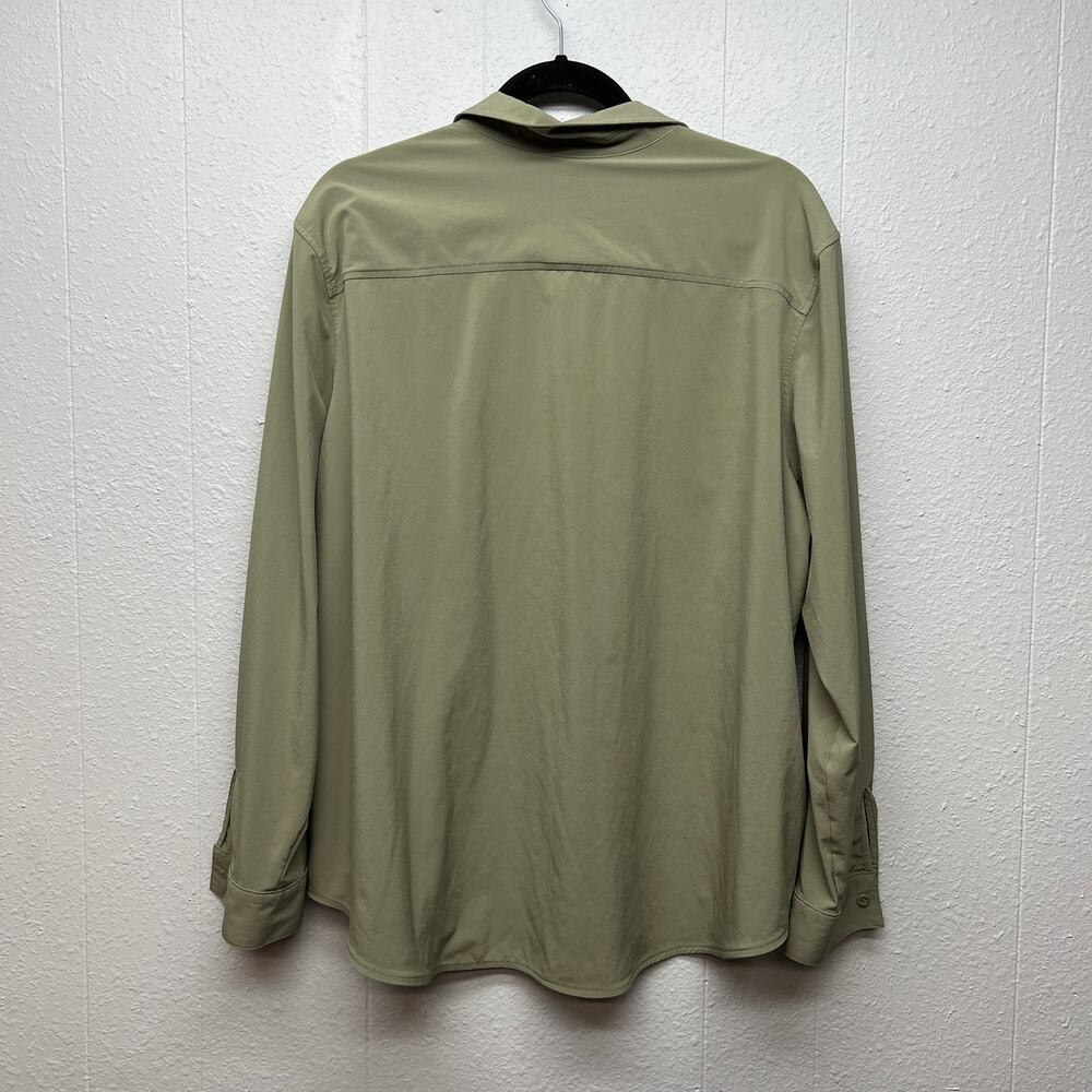 Eddie Bauer Button Front Womens Shirt 2XL Lightweight Outdoor Hiking Fishing - Picture 6 of 11